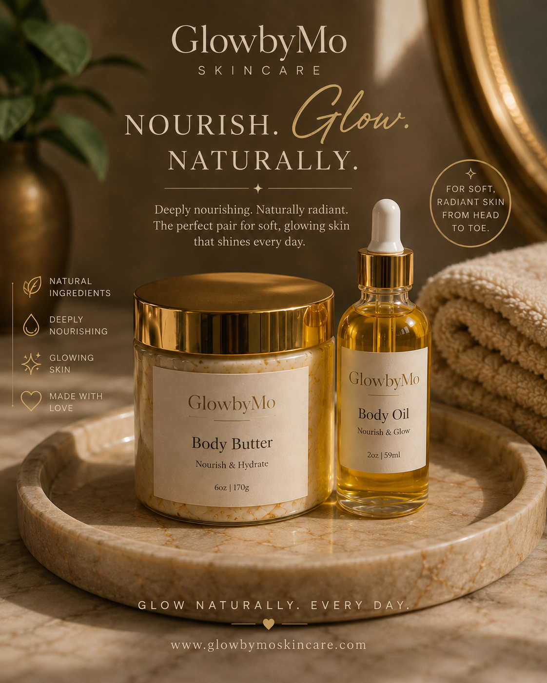 NEW Body Butter/Oil Kit