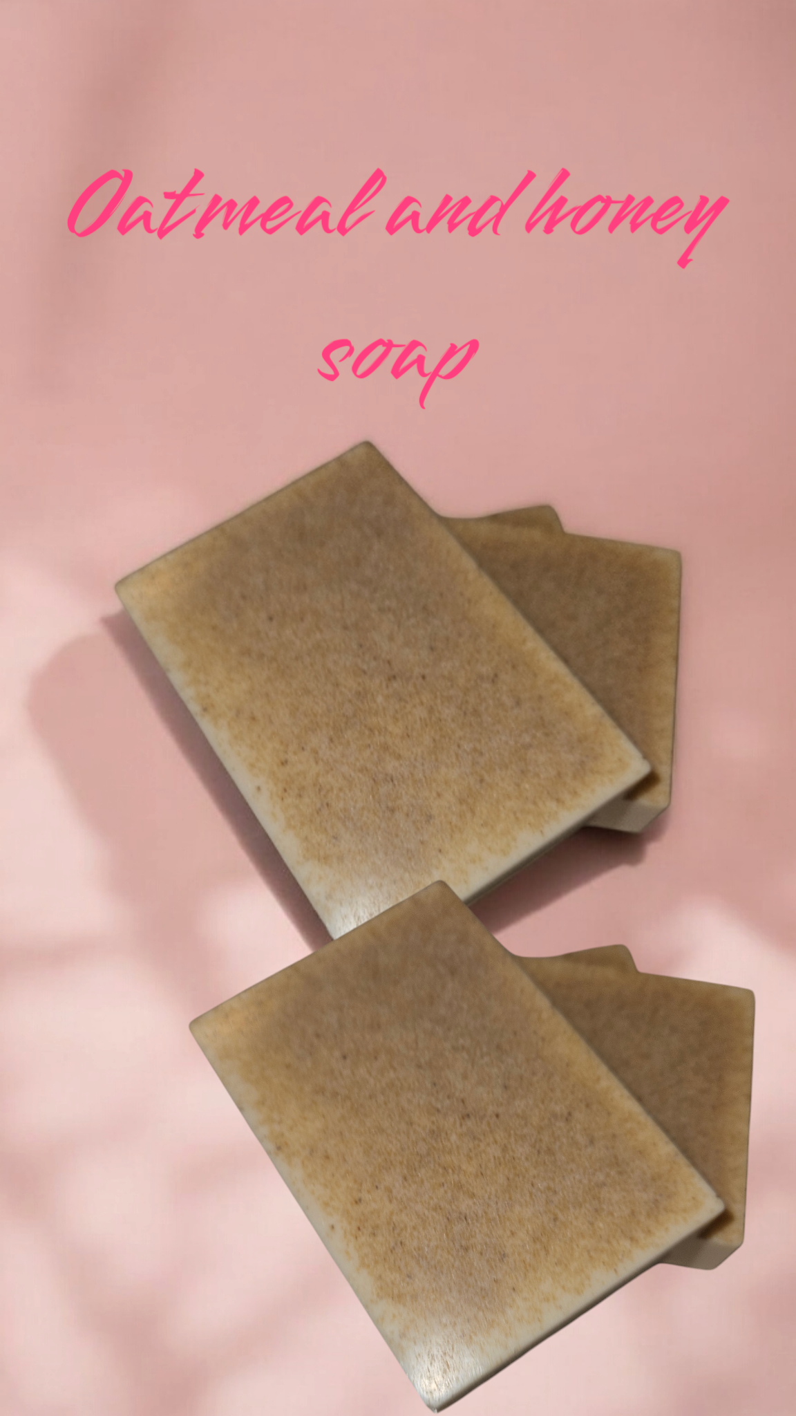 Oatmeal and honey soaps (3 bars)